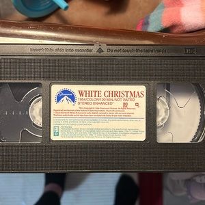 ☠️5/$20☠️ VHS | WHITE CHRISTMAS